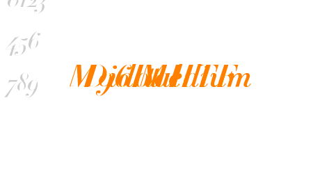 Didot HTF M96 Medium Ital