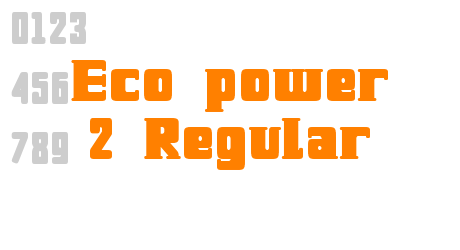 Eco power 3 Regular