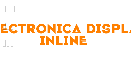 Electronica Display Inline