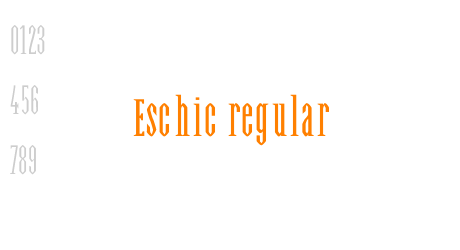 Eschic regular