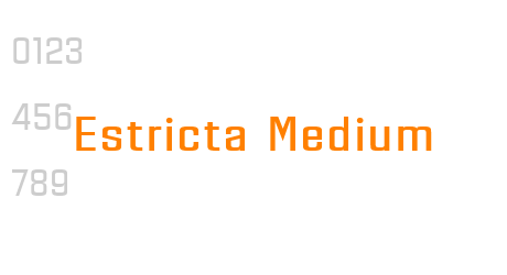 Estricta Medium