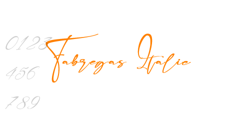 Fabregas Italic