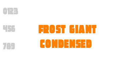 Frost Giant Condensed