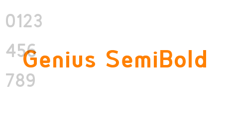 Genius SemiBold