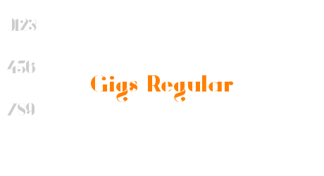 Gigs Regular