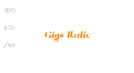 Gigs Italic