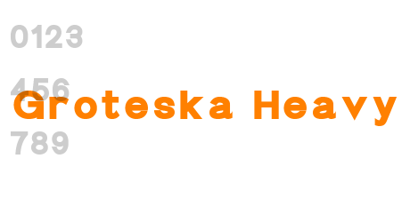 Groteska Heavy