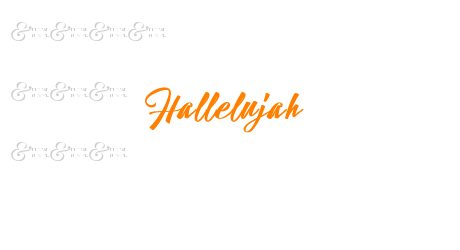 Hallelujah