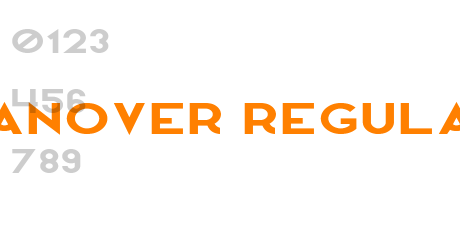 Hanover Regular