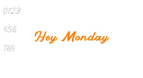 Hey Monday