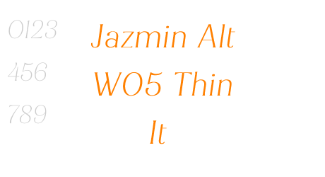 Jazmin Alt W05 Thin It