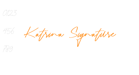 Katrina Signature