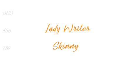 Lady Writer Skinny
