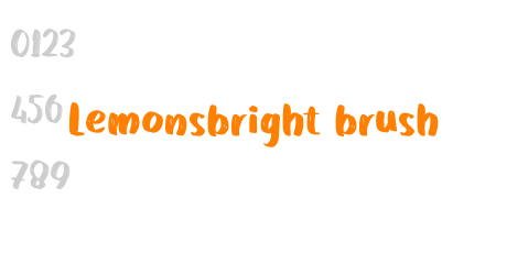 Lemonsbright brush