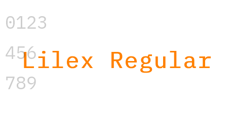 Lilex Regular