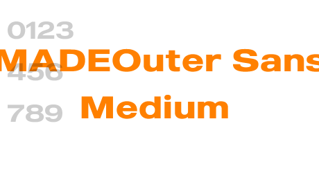 MADEOuter Sans Medium