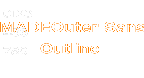 MADEOuter Sans Outline