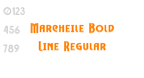 Marcheile Bold Line Regular