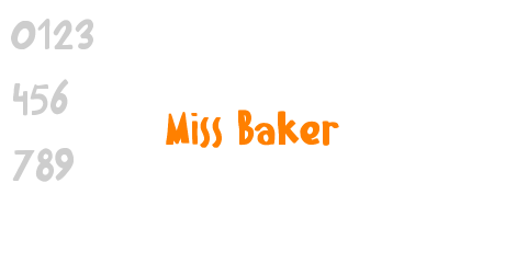 Miss Baker