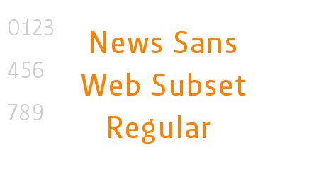 News Sans Web Subset Regular