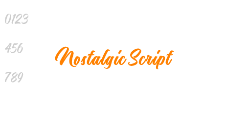 Nostalgic Script