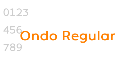 Ondo Regular