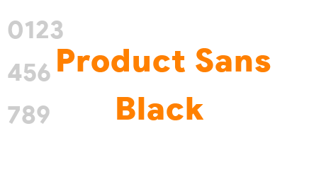 Product Sans Black