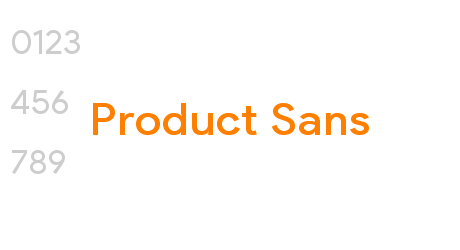 Product Sans