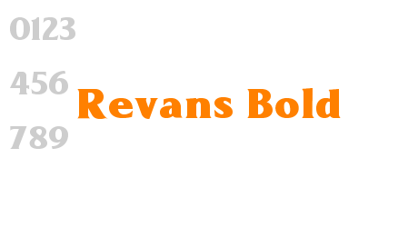 Revans Bold