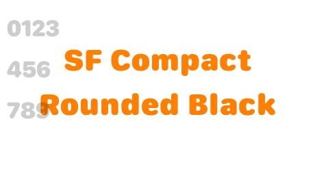 SF Compact Rounded Black