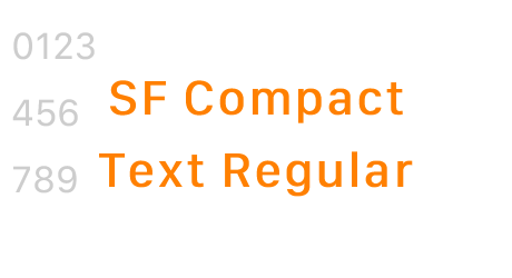 SF Compact Text Regular