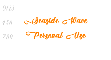 Seaside Wave Personal Use