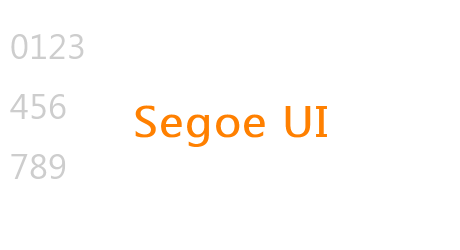 Segoe UI