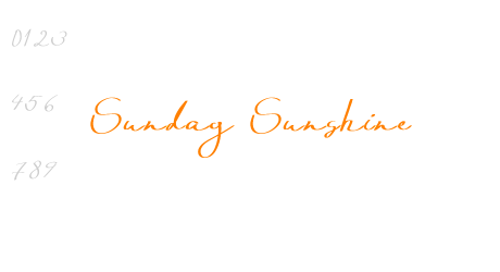 Sunday Sunshine