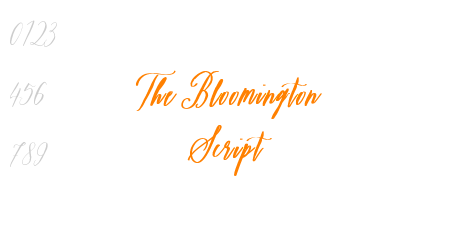 The Bloomington Script