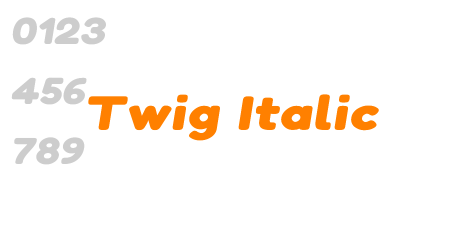 Twig Italic