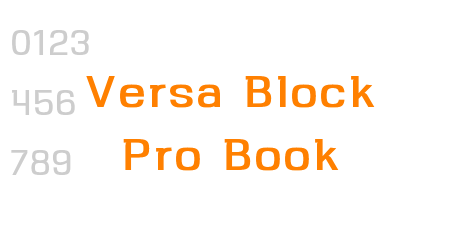Versa Block Pro Book