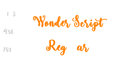 Wonder Script Regular
