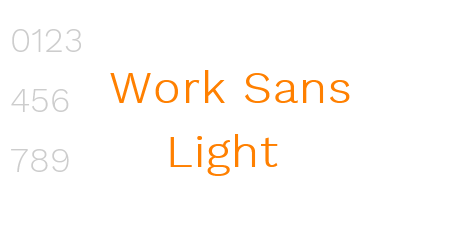 Work Sans Light
