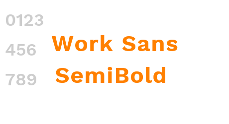 Work Sans SemiBold