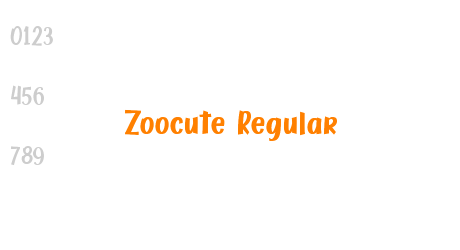 Zoocute Regular