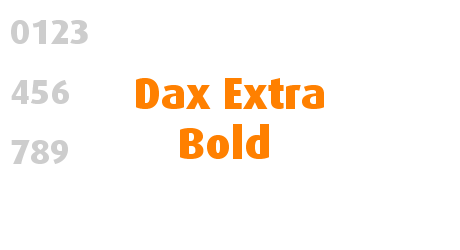 Dax Extra Bold