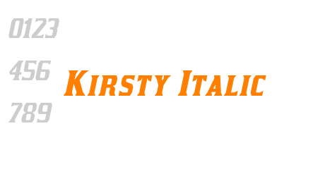 Kirsty Italic