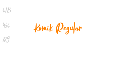 Komik Regular