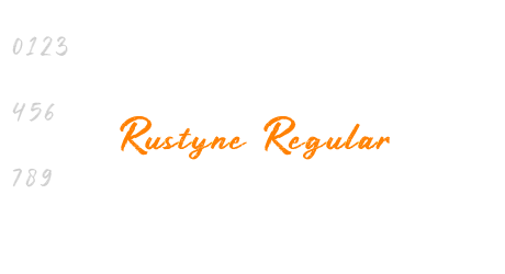 Rustyne Regular