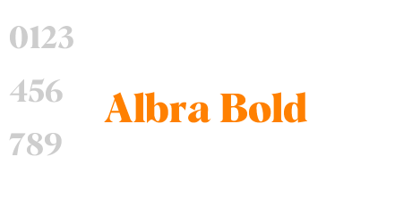 Albra Bold