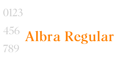 Albra Regular