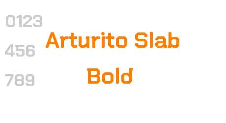 Arturito Slab Bold