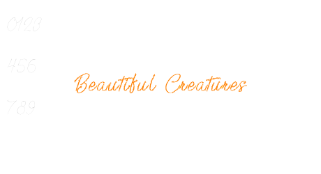 Beautiful Creatures