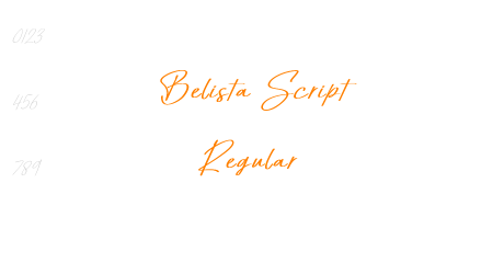 Belista Script Regular